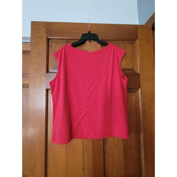 Women's XL Coldwater Creek sleeveless top - Picture 3 of 3